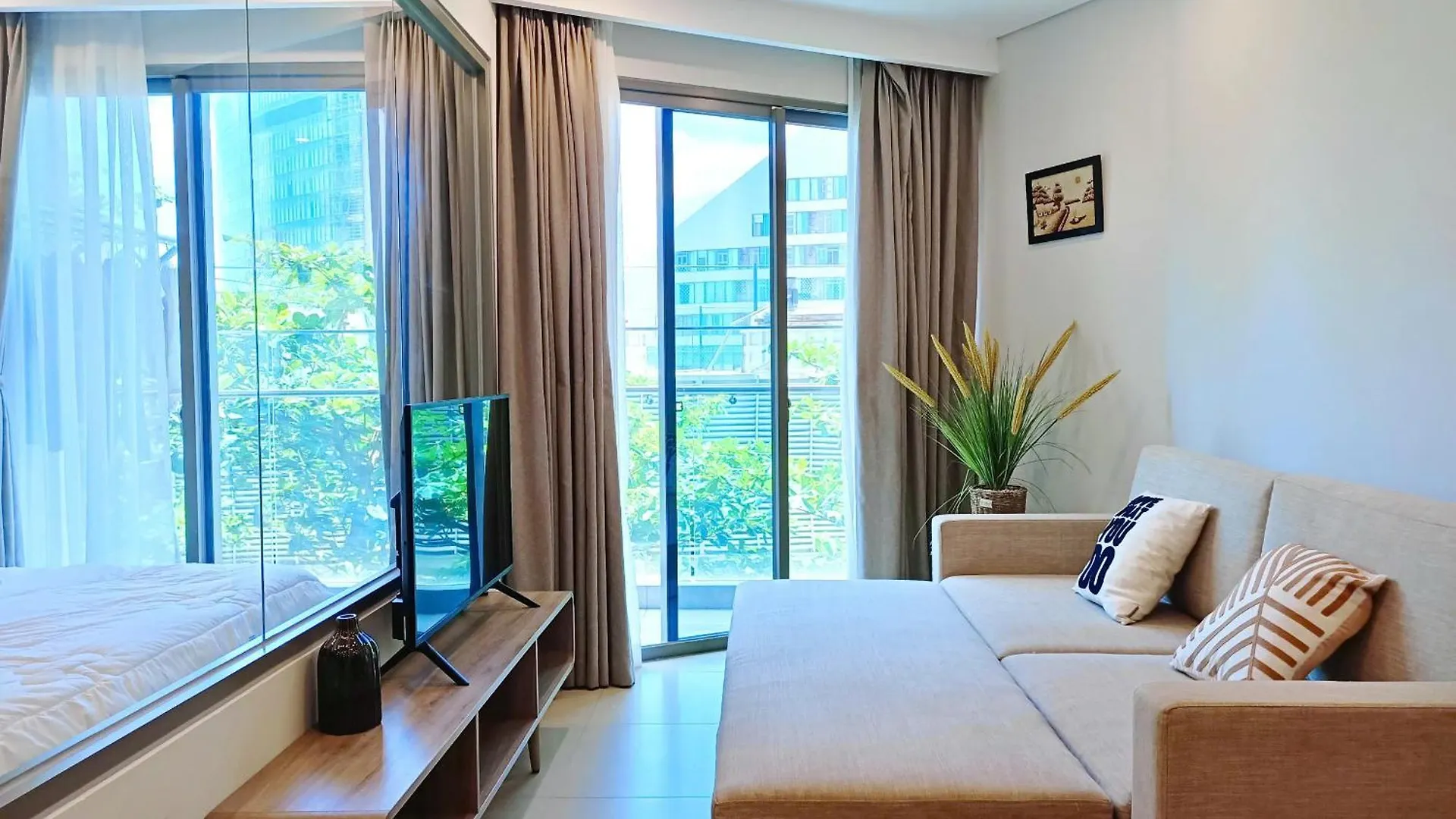 The Song Vung Tau 'Tang 2' - Nara House - 2Pn - Tien Ich 5 Sao - Di Bo Ra Bien Apartment Vietnam